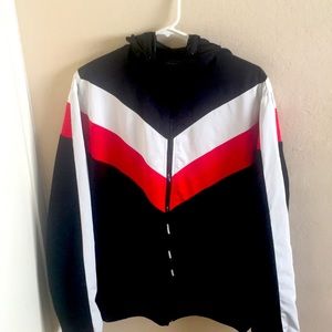 Forever 21 Jacket Black/Red/White Men’s L